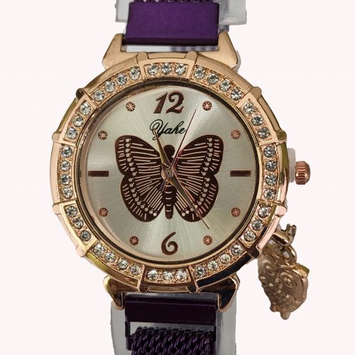 Purple magnetic online watch