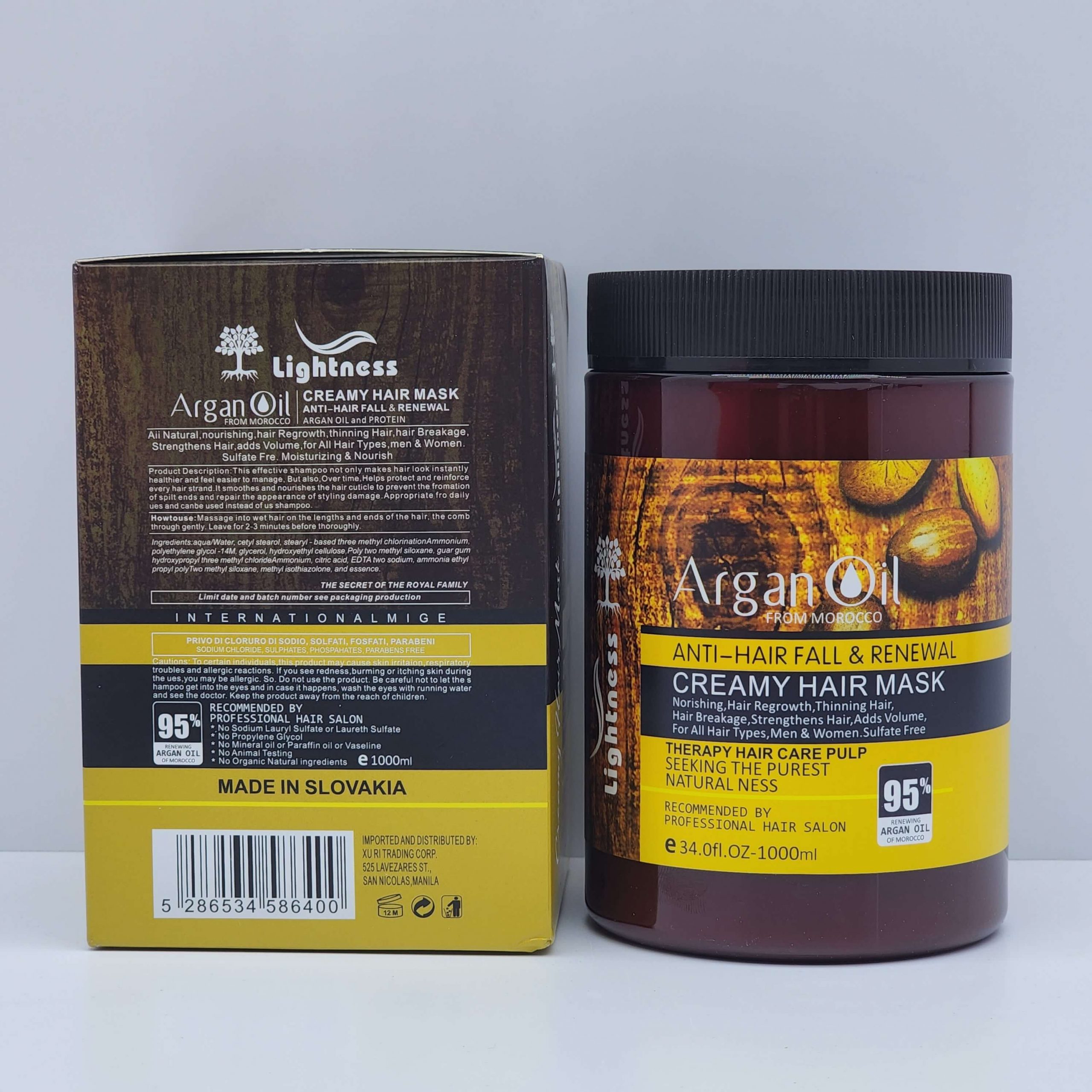 Argan Oil Creamy Hair Mask 1000ml Amani Mall 9111